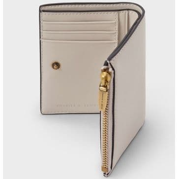 コンパクト 財布 上質レザー ミニマル二つ折り財布