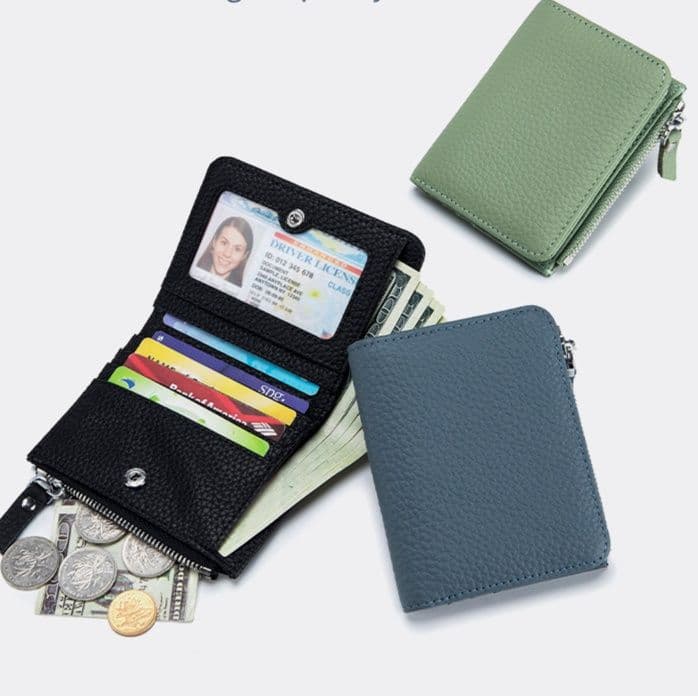 コンパクト 財布 スキミング防止 本革ミニ財布