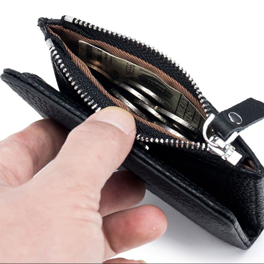 コンパクト 財布 スキミング防止 本革ミニ財布