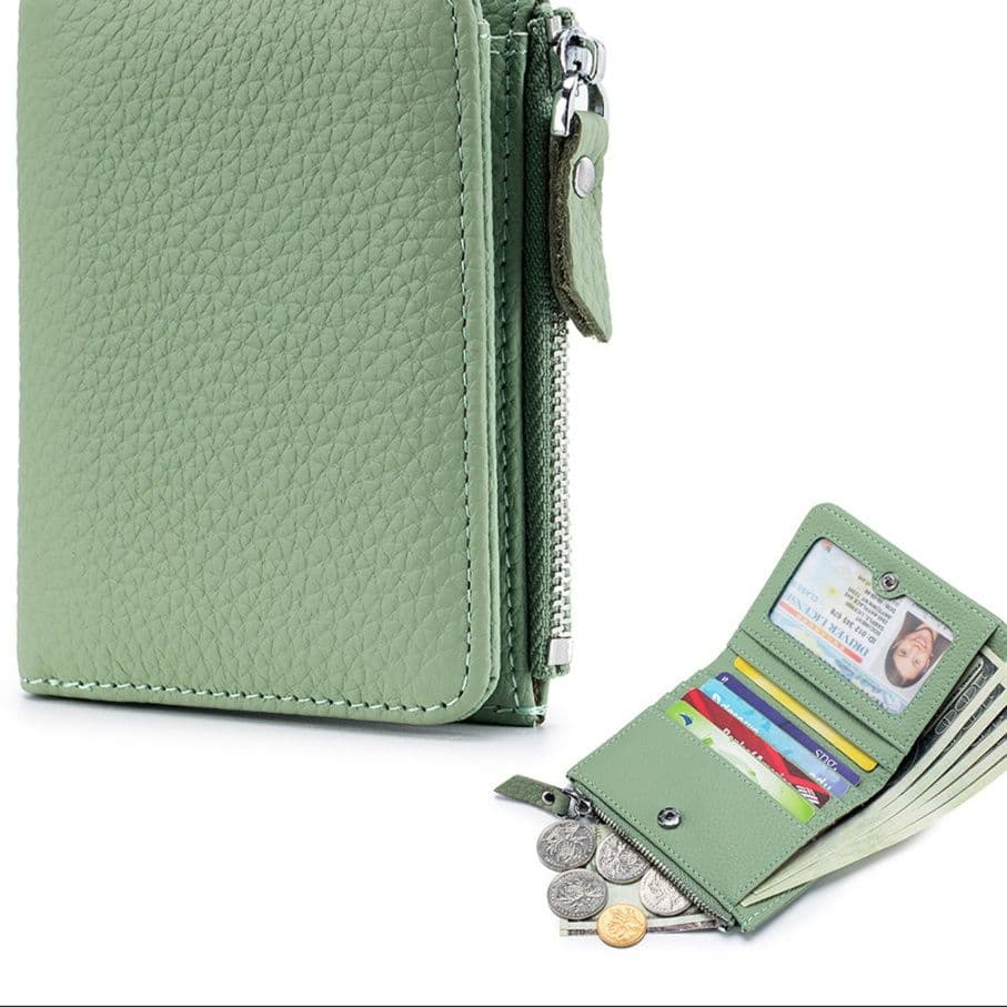 コンパクト 財布 スキミング防止 本革ミニ財布