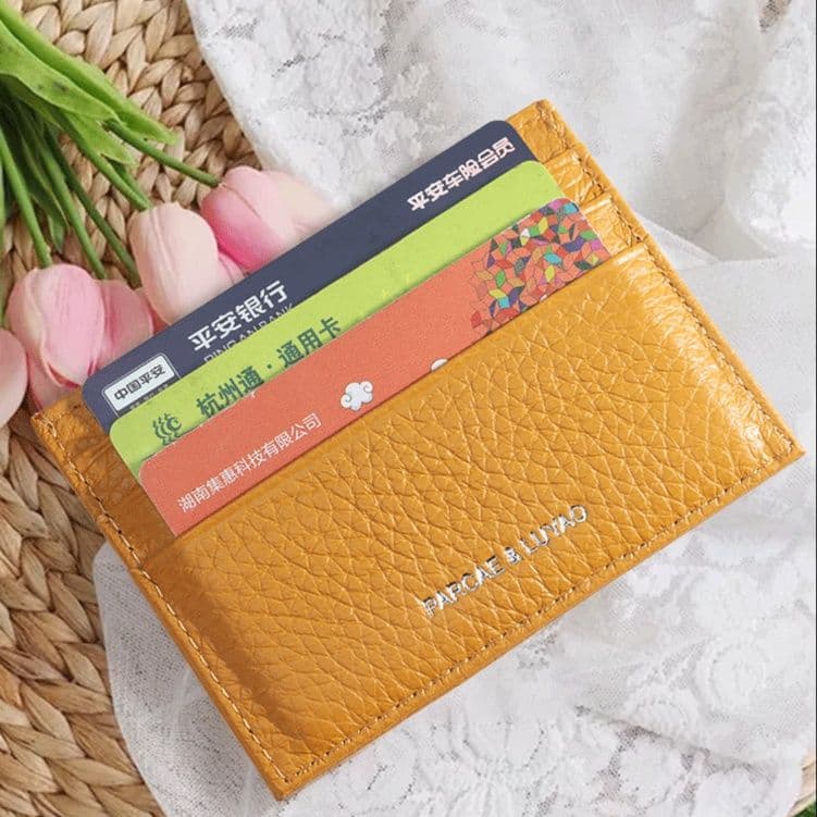 コンパクト 財布 上質レザー 薄型カードケース