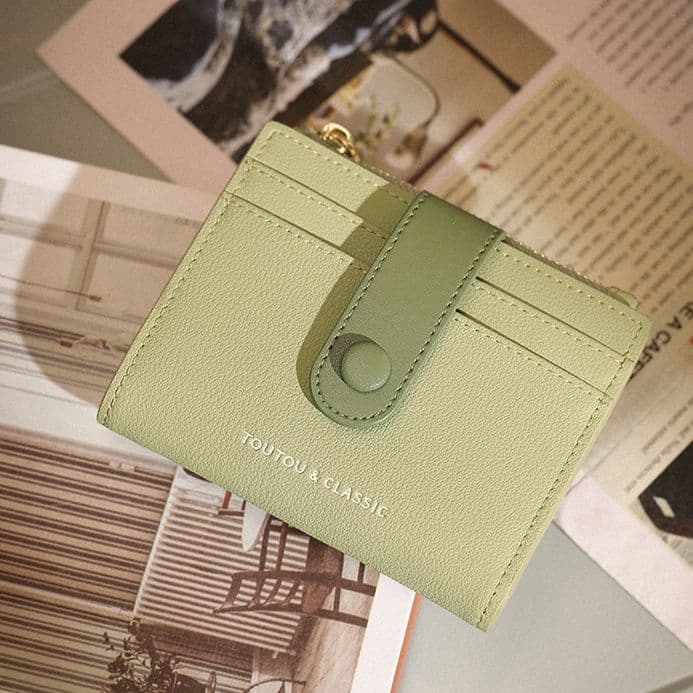 コンパクト 財布 ミニマリスト風 多機能カードホルダー