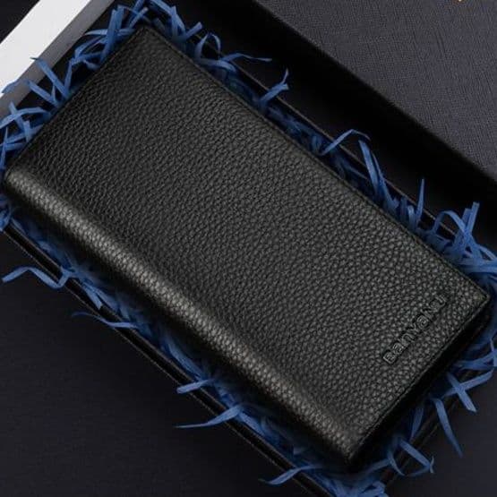 コンパクト 財布 上質本革スリム長財布