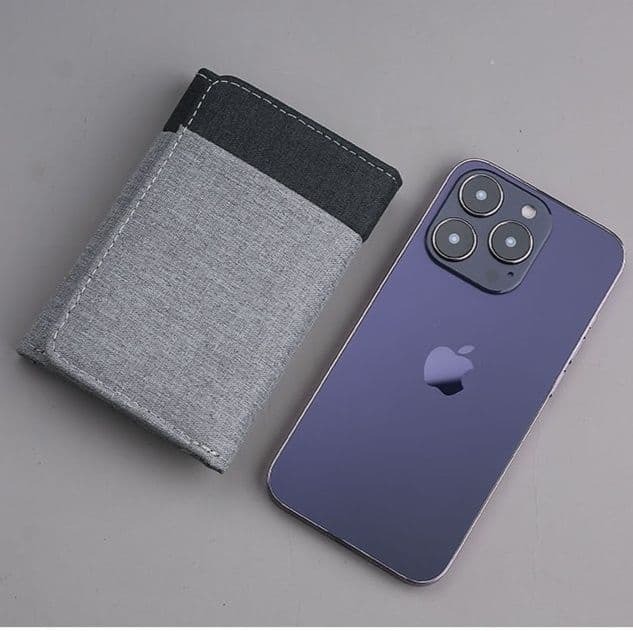 コンパクト 財布 スリム二つ折り 多機能ポケット財布