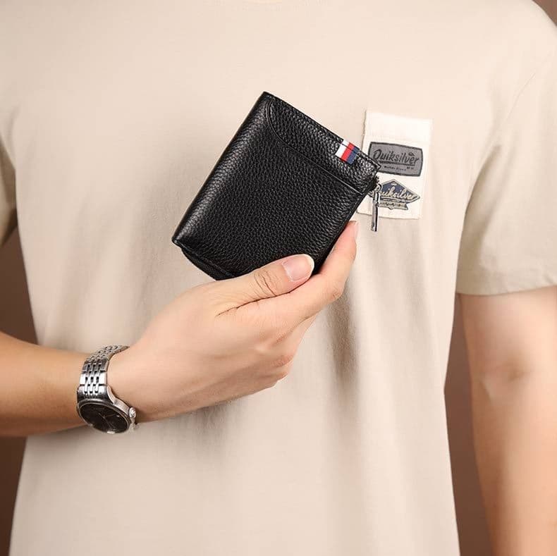 コンパクト 財布 多機能ジップアラウンド財布