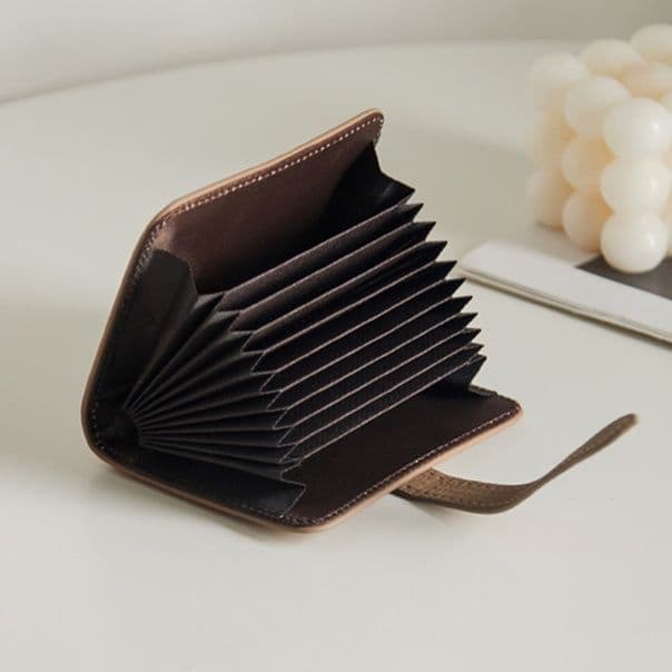 コンパクト 財布 エレガント蛇腹式ミニ財布