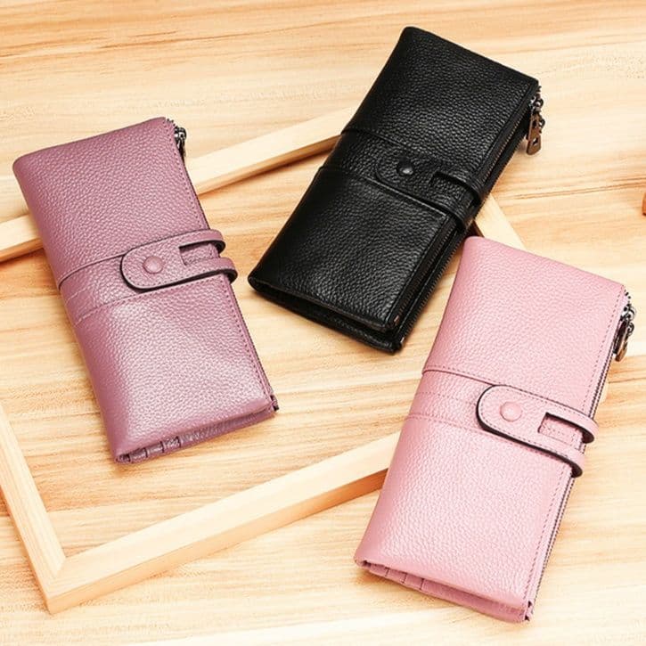 コンパクト 財布 本革二つ折り多機能長財布