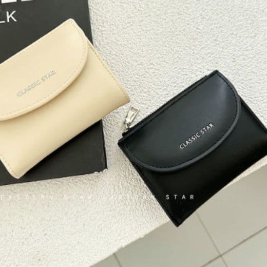 コンパクト 財布 二つ折り財布 小銭入れ付き短財布