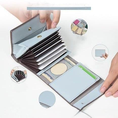 コンパクト 財布 多機能 二つ折りコンパクト財布