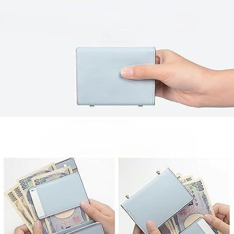 コンパクト 財布 多機能 二つ折りコンパクト財布