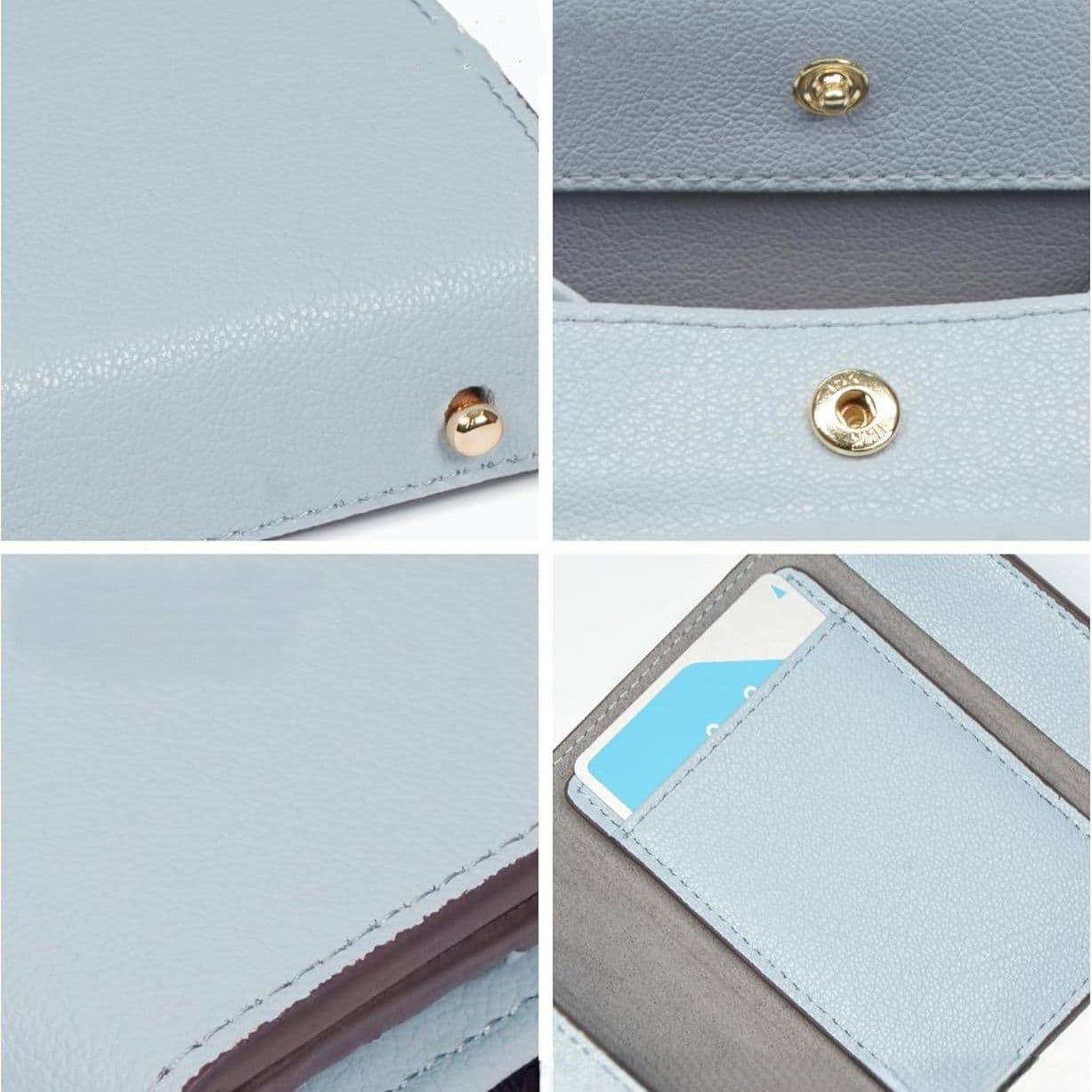 コンパクト 財布 多機能 二つ折りコンパクト財布