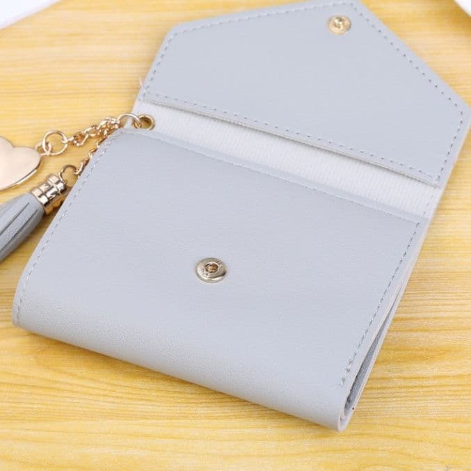 コンパクト 財布 女性用二つ折り財布コンパクト小銭入れ付き軽量短財布