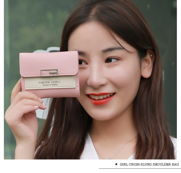 コンパクト 財布 レディース 高級感小さい財布カード収納付きコンパクト財布