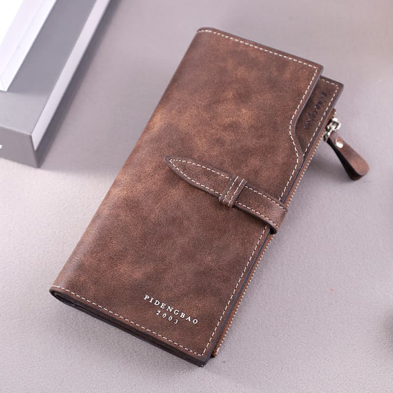 コンパクト 財布 本革二つ折り多機能カード収納財布