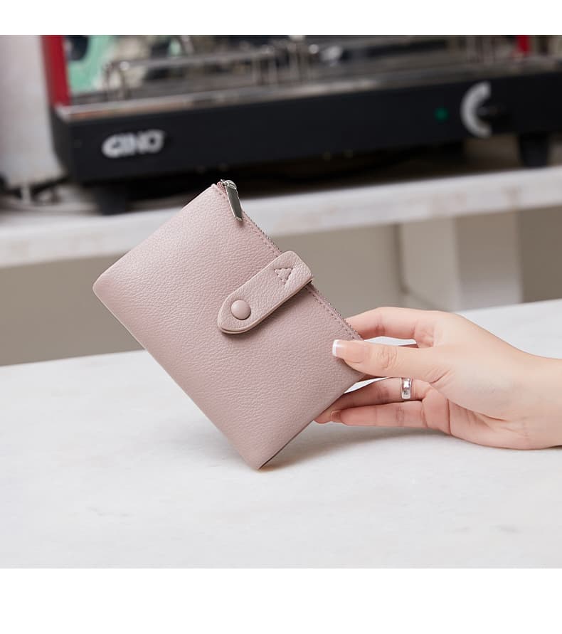 コンパクト 財布 レディース 上質革 スマート財布