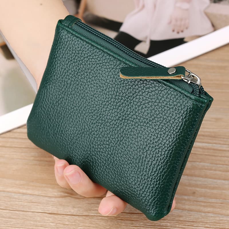 コンパクト 財布 本革使い やさしい手触り ミニ財布