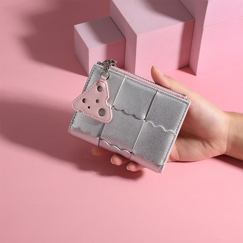 コンパクト 財布 クラウド柄デザイン コンパクト財布