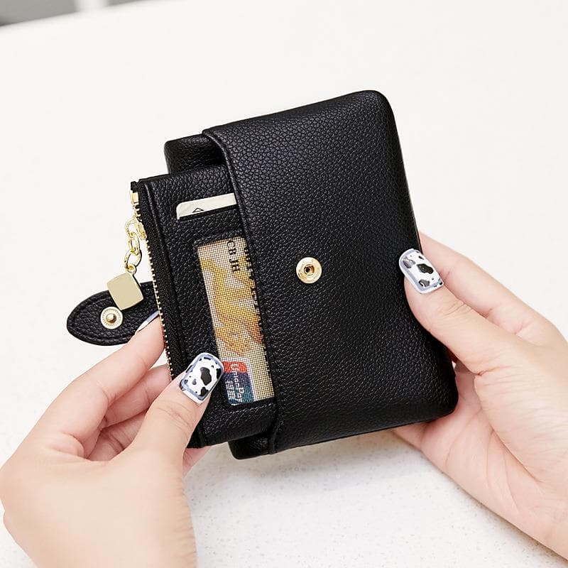 コンパクト 財布 高級牛革コンパクト財布