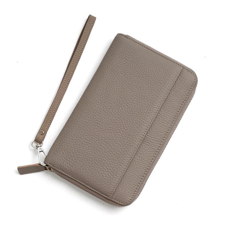 コンパクト 財布 上質レザー ラウンドジップ コンパクト財布