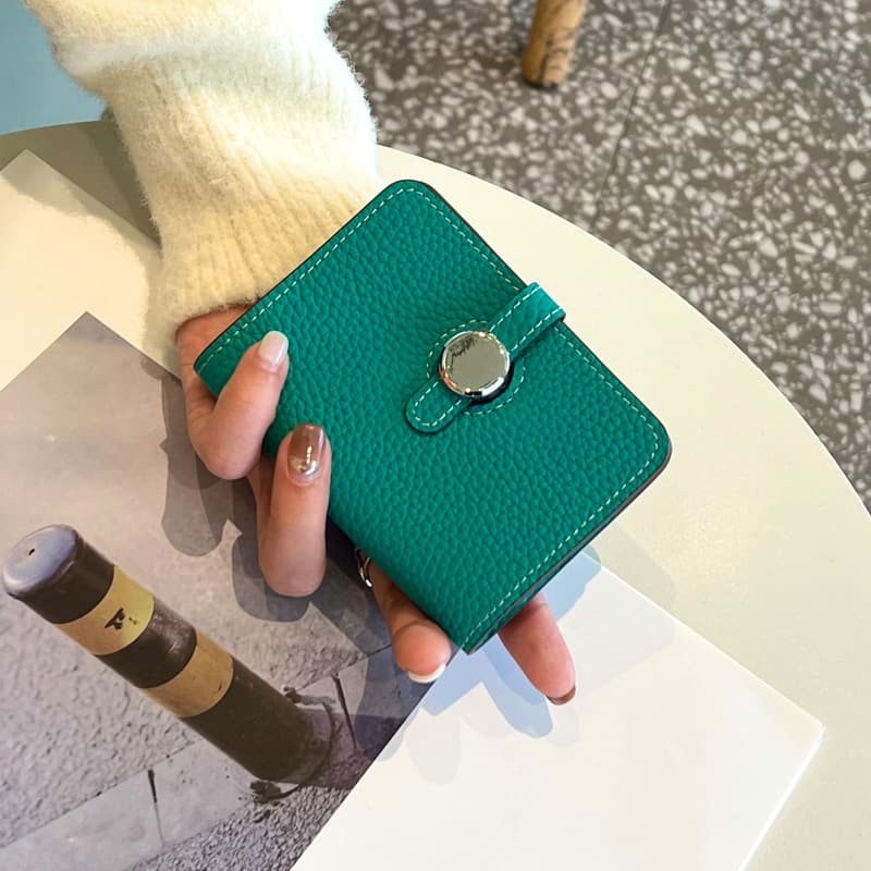 コンパクト 財布 上質な牛革使い コンパクト財布