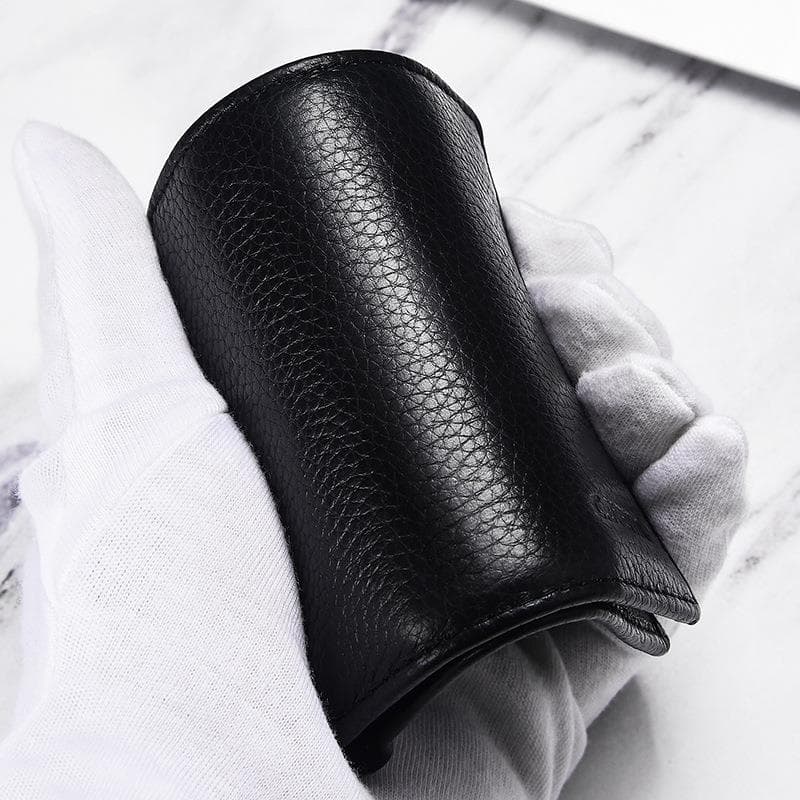 コンパクト 財布 上質な牛革 二つ折りスリム財布