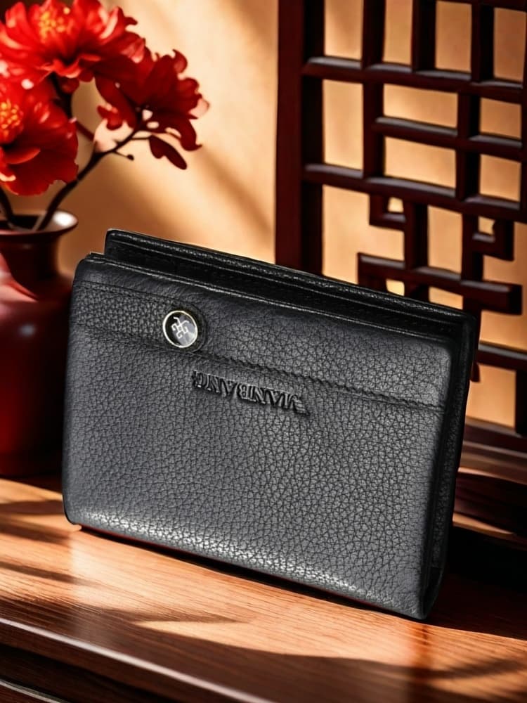 コンパクト 財布 上質レザー コンパクト二つ折り財布