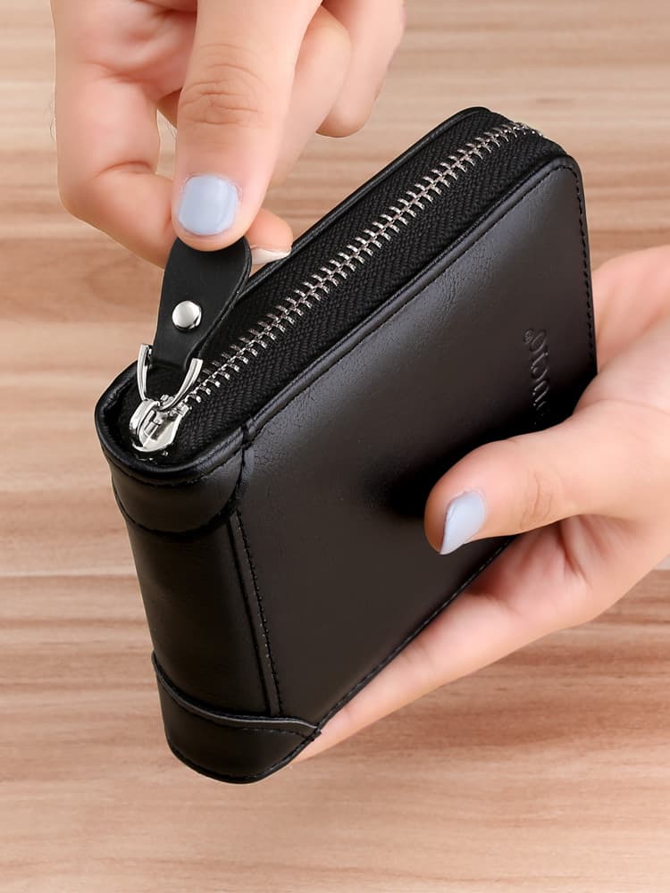 コンパクト 財布 機能的ミニマル二つ折り財布