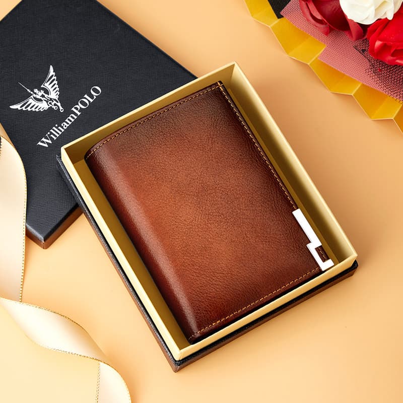 コンパクト 財布 洗練された二つ折り薄型財布