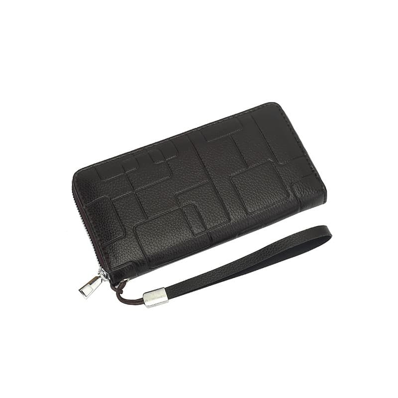 コンパクト 財布 型押し幾何学模様 コンパクト財布＆長財布セット