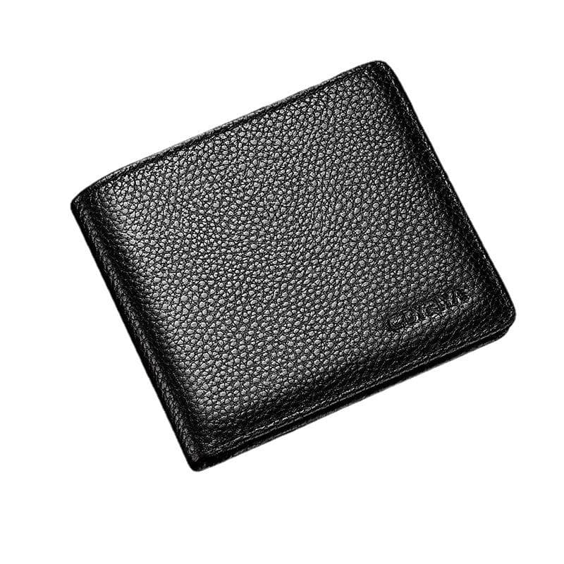 コンパクト 財布 上質な牛革 二つ折りスリム財布