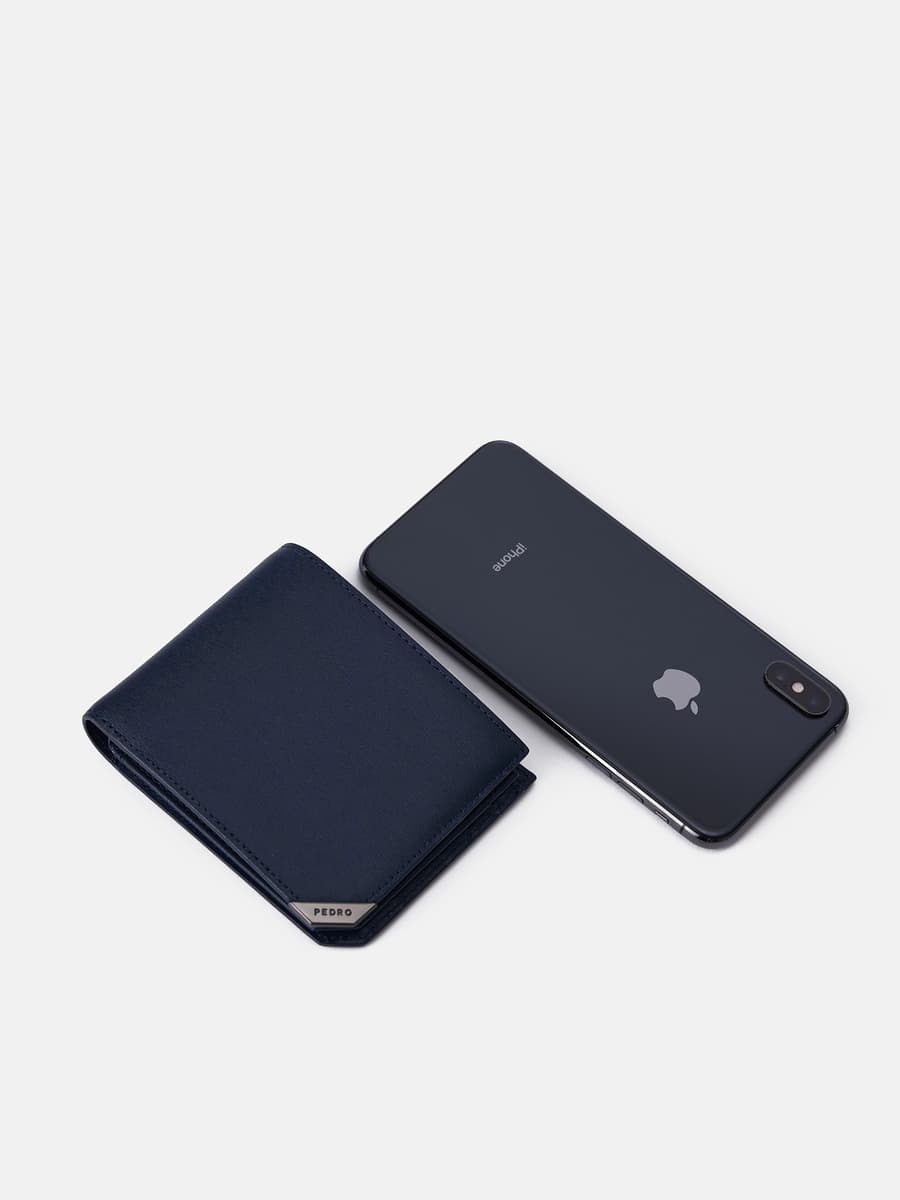 コンパクト 財布 上質レザー シンプル折り財布