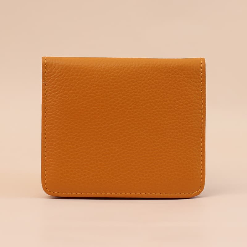 コンパクト 財布 本革スリム二つ折り財布
