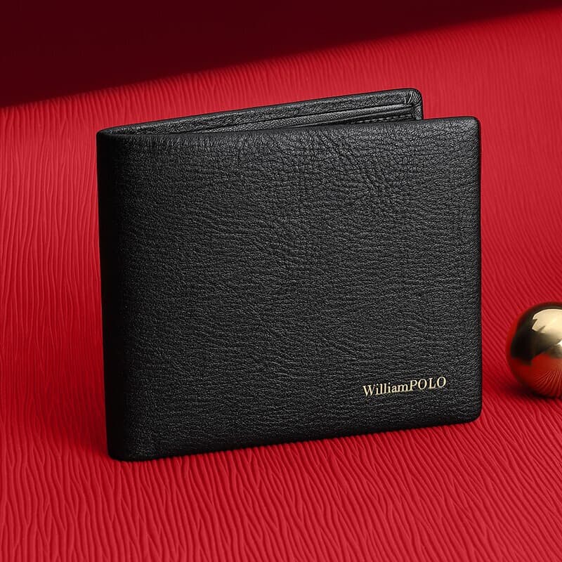 コンパクト 財布 上質な牛革使い コンパクト二つ折り財布