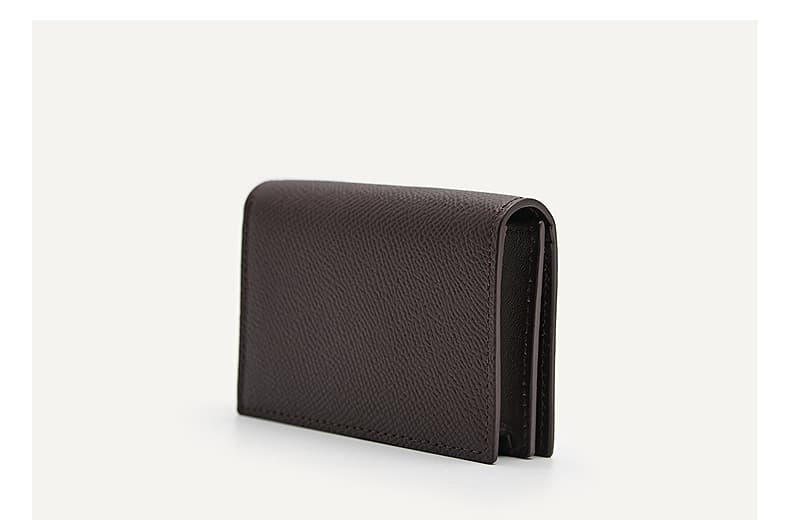 コンパクト 財布 上質な牛革コンパクト二つ折り財布