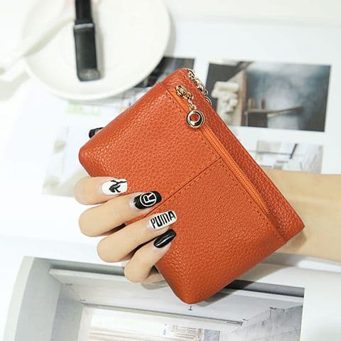 コンパクト 財布 本革使い やわらか手触り 小銭入れ