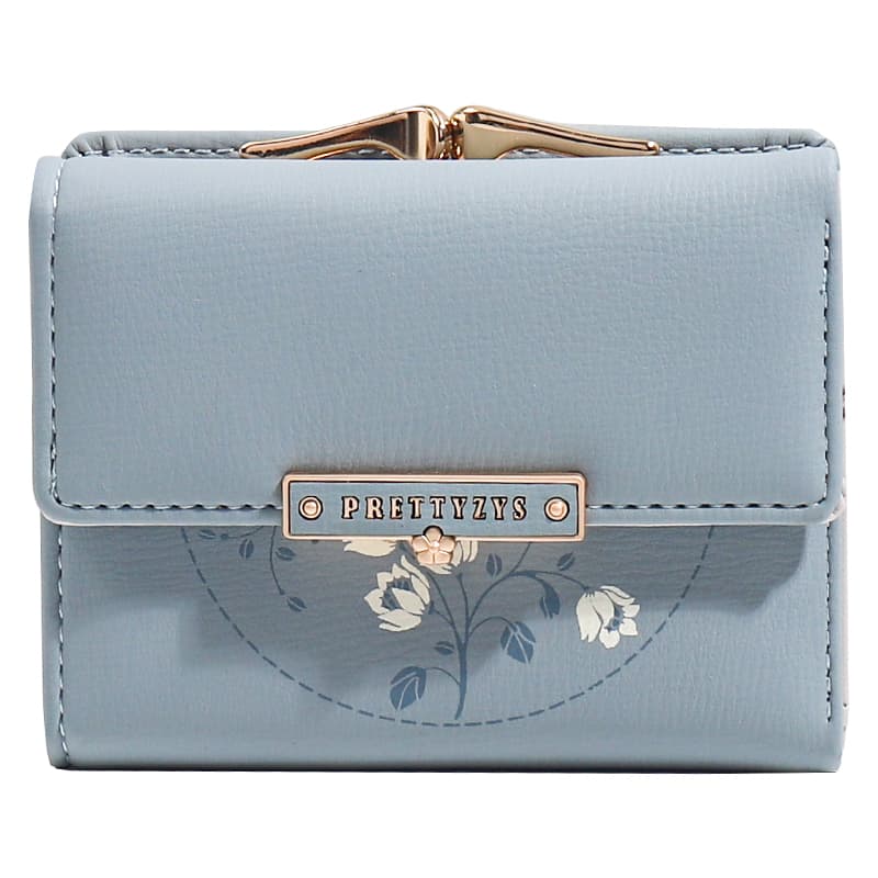 コンパクト 財布 花柄アンティーク調 コンパクト財布