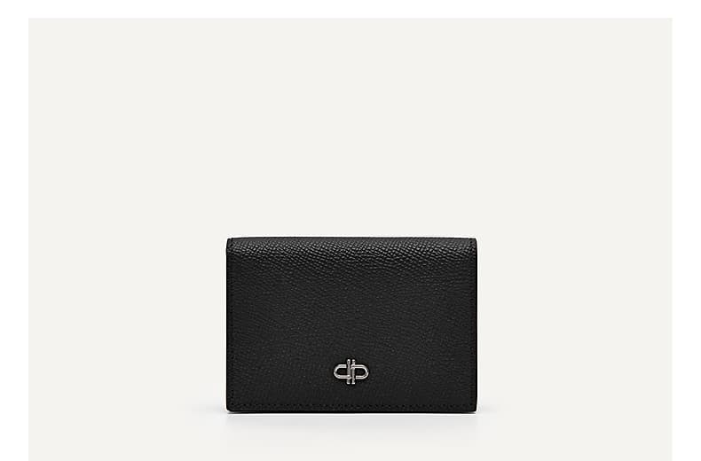 コンパクト 財布 上質な牛革コンパクト二つ折り財布