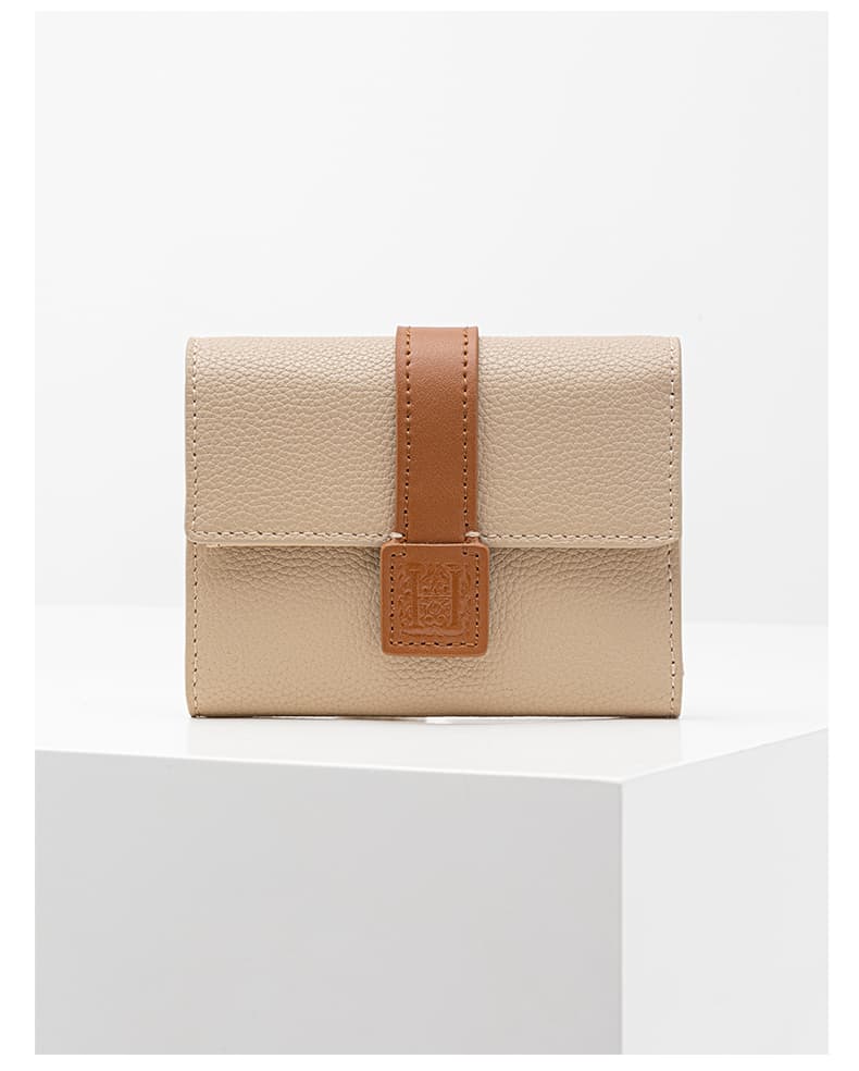 コンパクト 財布 三つ折り上質レザー ミニ財布