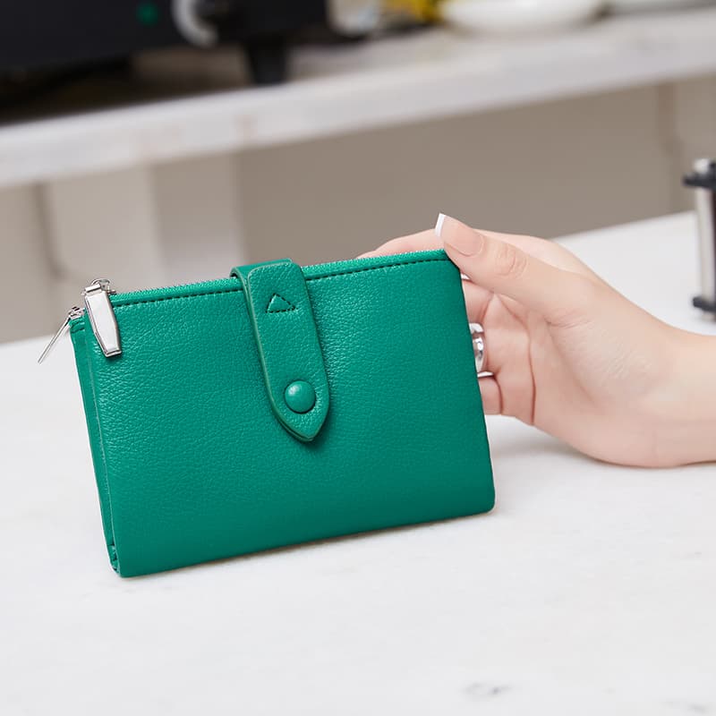 コンパクト 財布 レディース 上質革 スマート財布