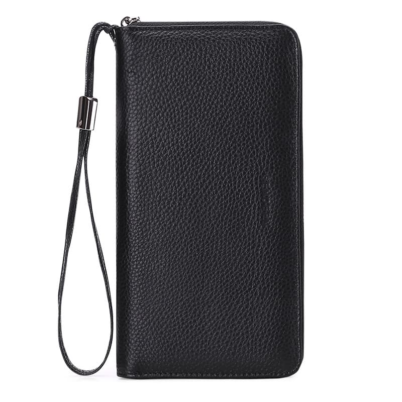 コンパクト 財布 シンプル大容量ジップアラウンド長財布