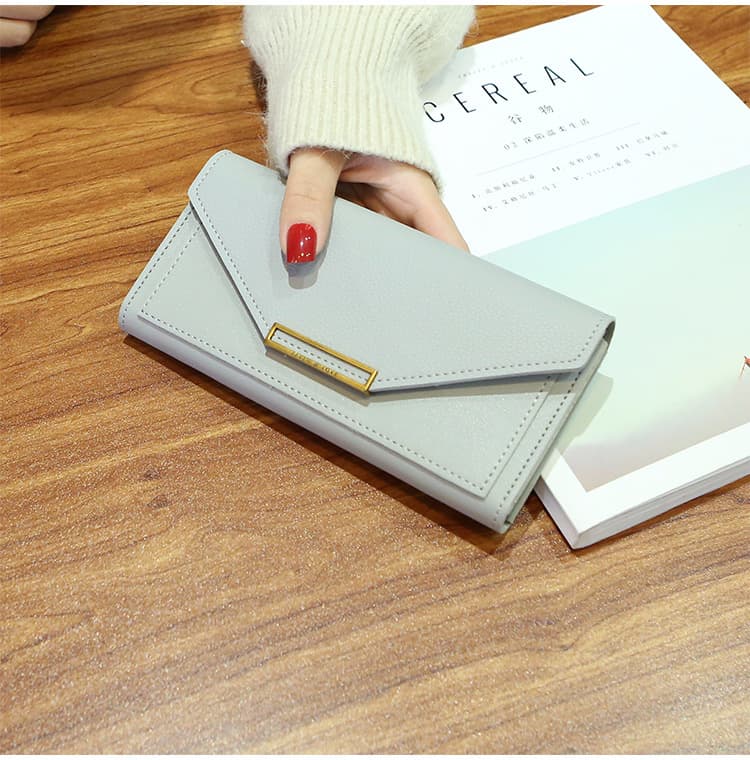 コンパクト 財布 エレガント封筒型スリム財布