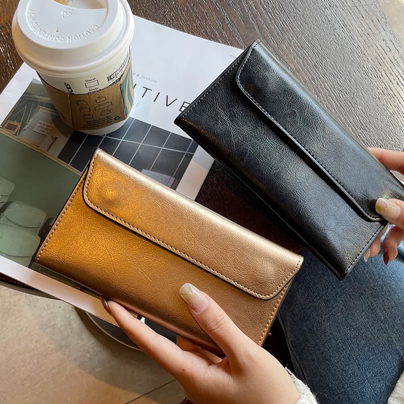 コンパクト 財布 カード収納3層式コンパクト財布