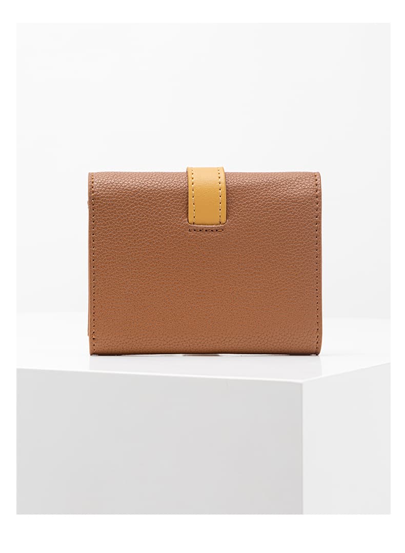 コンパクト 財布 三つ折り上質レザー ミニ財布