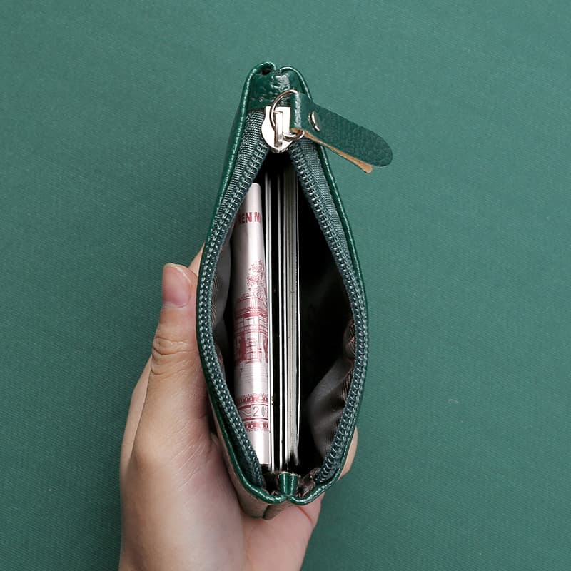 コンパクト 財布 本革使い やさしい手触り ミニ財布