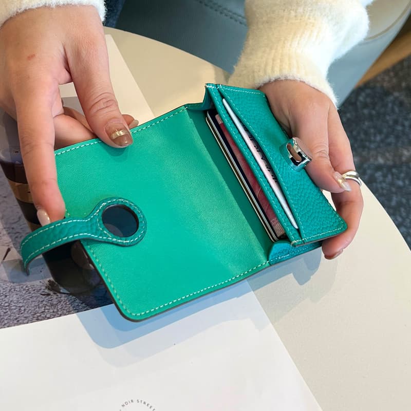 コンパクト 財布 上質な牛革使い コンパクト財布