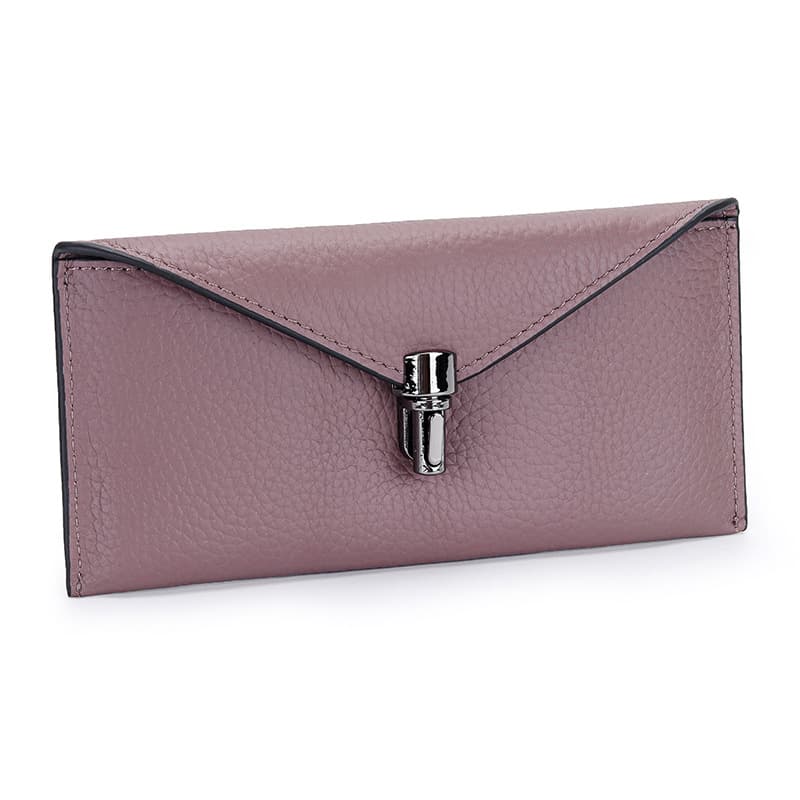 コンパクト 財布 シンプル本革スマート財布