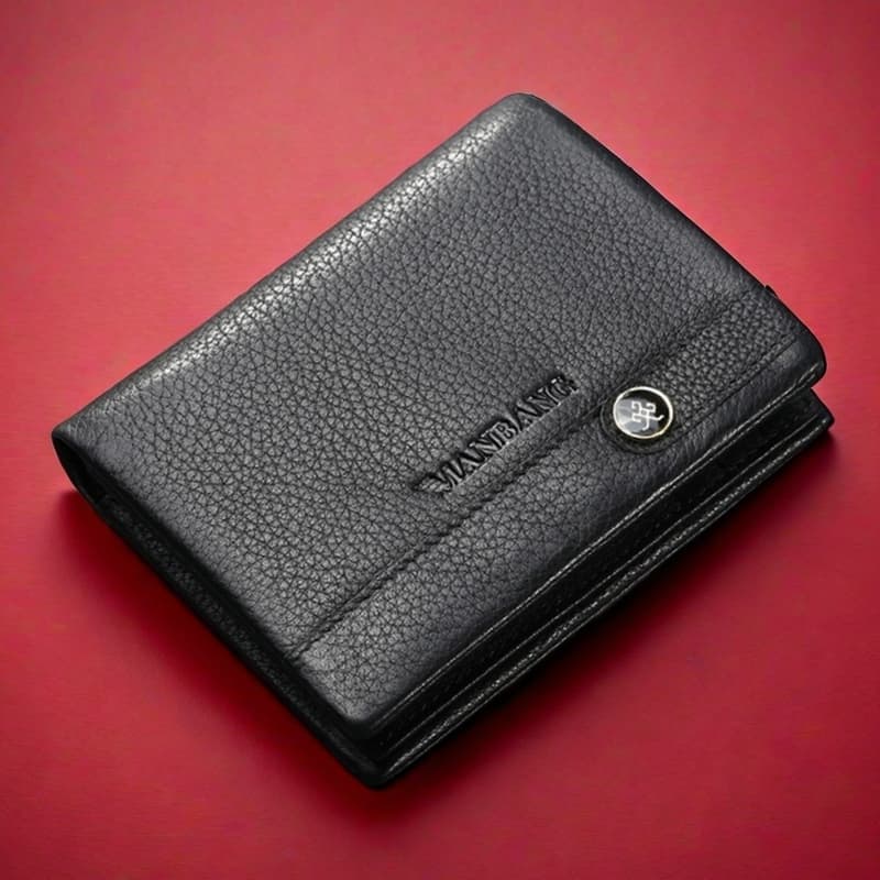 コンパクト 財布 上質レザー コンパクト二つ折り財布