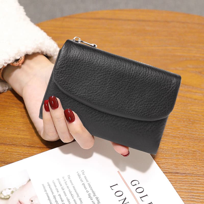 コンパクト財布 三つ折りコンパクト財布 多機能カードケース