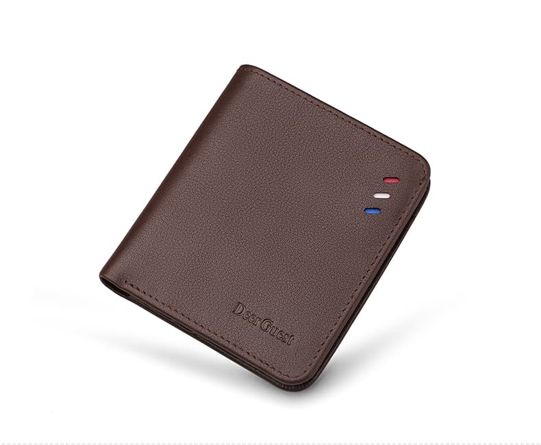 コンパクト 財布 上質レザー スリム二つ折り財布