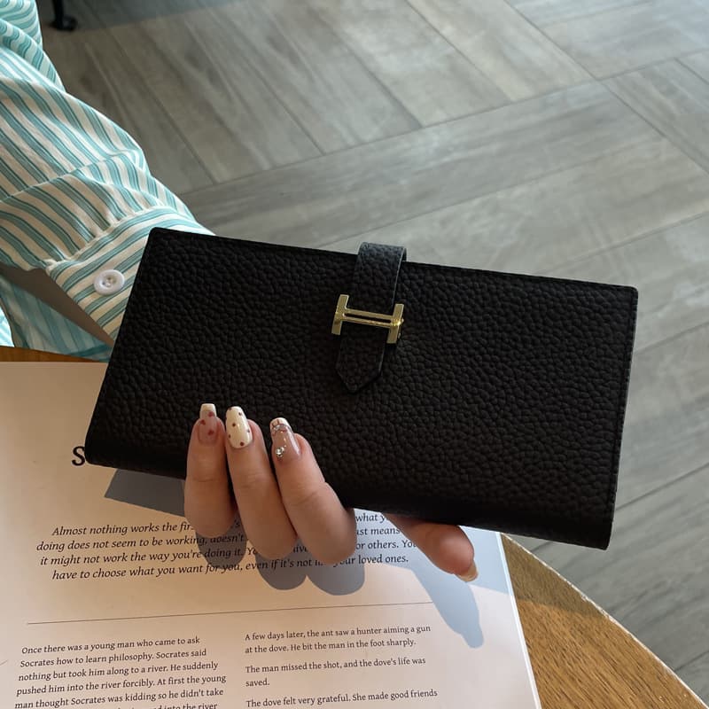 コンパクト 財布 シンプル上質レザー スマート財布